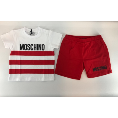 2-delige set T-shirt met shortje Moschino MUK026 LBA00 85005 2-delige set T-shirt met shortje Moschino MUK026 LBA00 85005